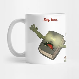 Hey, boo. Monster Book from Camping with Sasquatch Mug